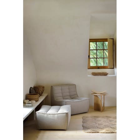 Chauffeuse N701 tissu beige - Ethnicraft