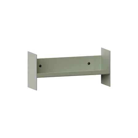 Étagère Pli Slim métal vert / L 30 x P 10 cm - TIPTOE