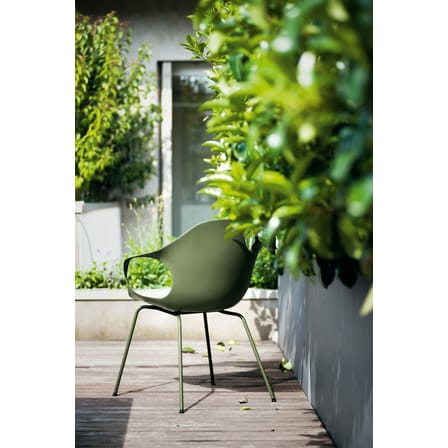 Fauteuil Elephant plastique noir - Kristalia