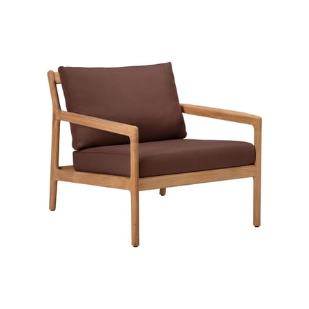 Fauteuil rembourré Jack Outdoor / Teck - Ethnicraft