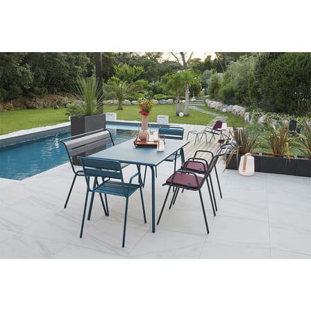 Set de 2 galettes de chaise Color Mix / 41 x 45 cm - Fermob