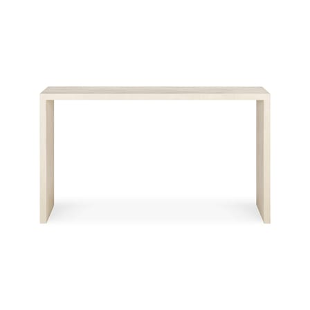 Konsole Elements corian weiß / L 150 x T 40 x H 85 cm – Mikrozement - Ethnicraft