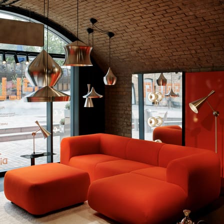 Lampe de table Unbeaten LED métal argent - Tom Dixon