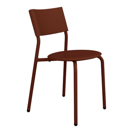 Sedia impilabile SSDr Outdoor materiale plastico rosso / Per uso esterno - Riciclato - TIPTOE