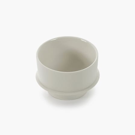 Tazzina da caffè Dune ceramica bianco / By Kelly Wearstle - Set di 2 - Ø 9 x H 6 cm - Serax