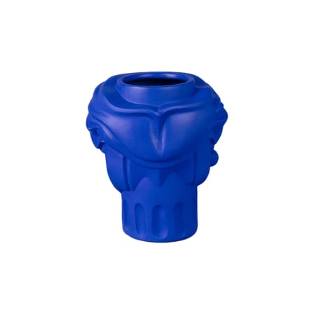Vase Magna Graecia - Woman keramik blau / H 33 cm - Terrakotta - Seletti