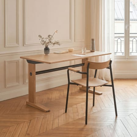 Bureau Post bois naturel / 140 x 70 cm - TIPTOE