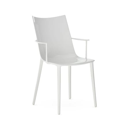 H.H.H Chair plastic material white / Recycled - Kartell