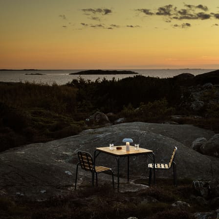 Chaise empilable Vig Wood bois naturel - Normann Copenhagen