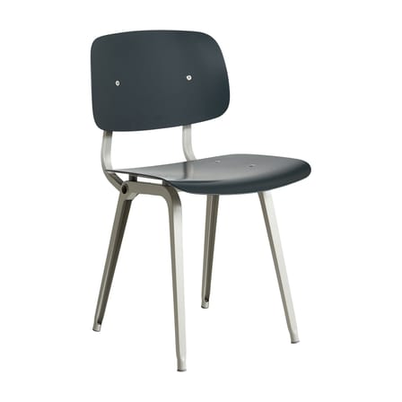 Chaise Revolt plastique gris / Réédition 1950' / Seconde vie - Hay
