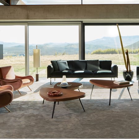 Mexique Coffee table natural wood / Charlotte Perriand, 1952-1956 - CASSINA