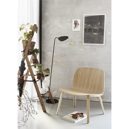 Fauteuil bas Visu bois naturel - Muuto