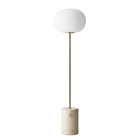 Lampada a stelo JWDA vetro pietra bianco oro / vetro & pietra - Audo Copenhagen
