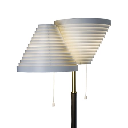 Lampadaire A810 métal blanc / Alvar Aalto, 1959 - ARTEK