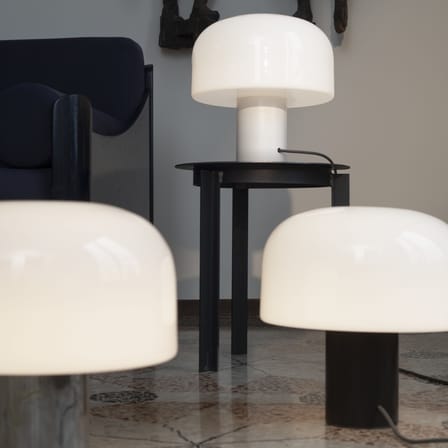 Lampe de table Bellhop Glass T verre blanc - Flos