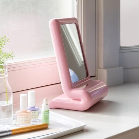 Miroir à poser Vanity rose - & klevering