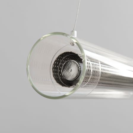 Pendelleuchte Frame LED metall silber / Ø 6 x L 98 cm - 101 COPENHAGEN