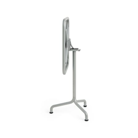 quadratischer Tisch Deville metall grau / 55 x 55 cm - Hay