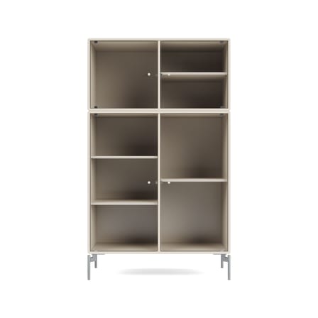 Vaisselier Ripple III / Vitrine - L 69,6 x P 38 x H 105 cm / Verre ondulé - MONTANA
