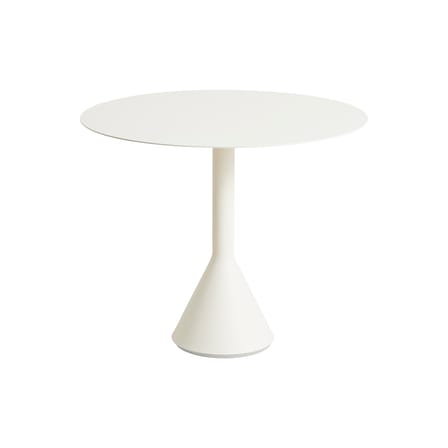 Runder Tisch Palissade Cone metall weiß / Ø 90 - Bouroullec, 2016 - Hay