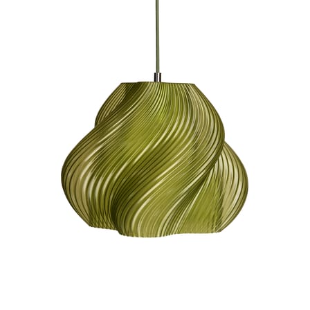 Suspension Soft Serve 02 vert / Ø 31 x H 25 cm - CRÈME ATELIER