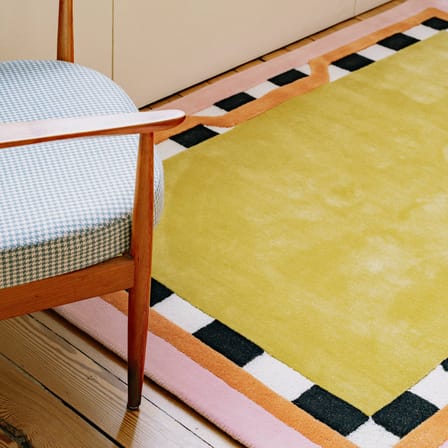 Tapis Eighties / 120 x 60 cm - Tufté main - COLORTHERAPIS