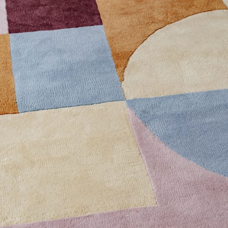 Tapis Record Player / 210 x 140 cm - Laine tuftée main - COLORTHERAPIS