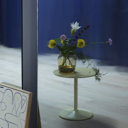 Vase Silent verre orange / Ø 20 x H 23 cm - Muuto