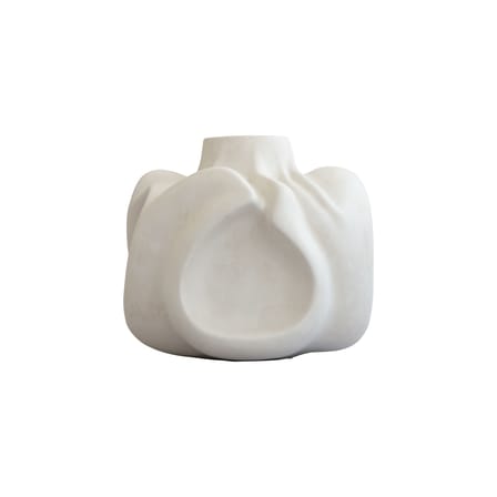 Vase Wabi Big céramique blanc / 55 x 55 x H 48 cm - 101 COPENHAGEN
