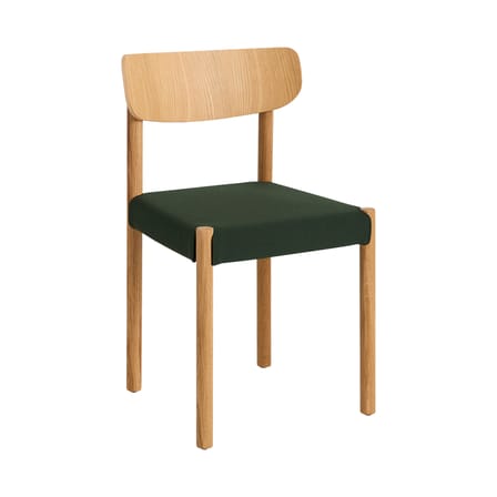 Chaise rembourrée Pack 11 / Dossier contreplaqué - Hay