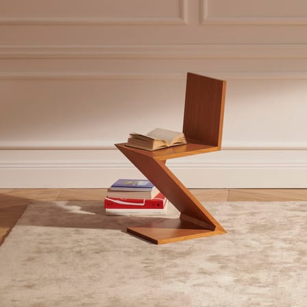Chaise Zig Zag / Gerrit Thomas Rietveld, 1934 - CASSINA