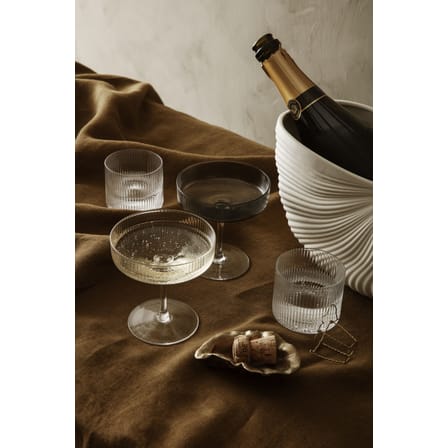 Coupe Oyster or métal / Vide-poches - Laiton / 10 x 7 cm - Ferm Living