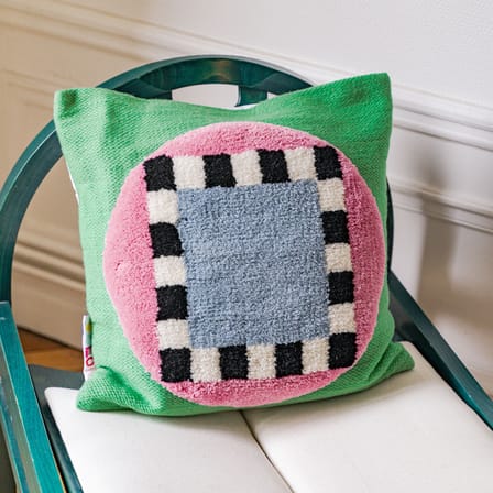 Coussin Chinese Service / 45 x 45 cm - Laine tissée main - COLORTHERAPIS