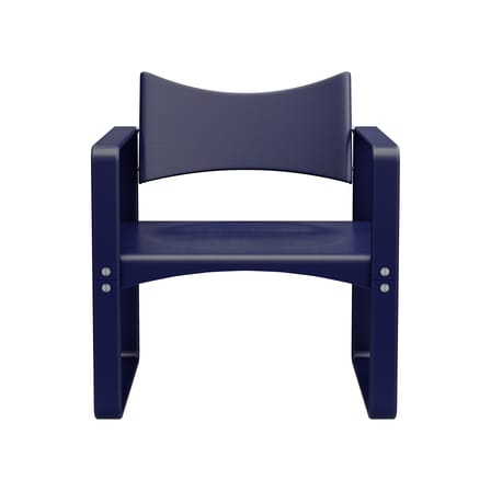 Fauteuil Series 270 F bois bleu / Verner Panton (1965) - Verpan