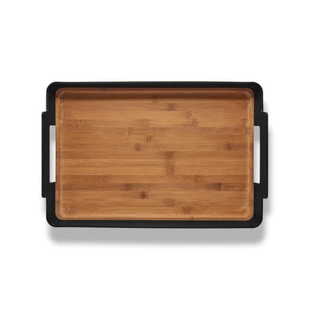 Plateau Nordic Kitchen bois noir / 50 x 34 cm - Eva Trio