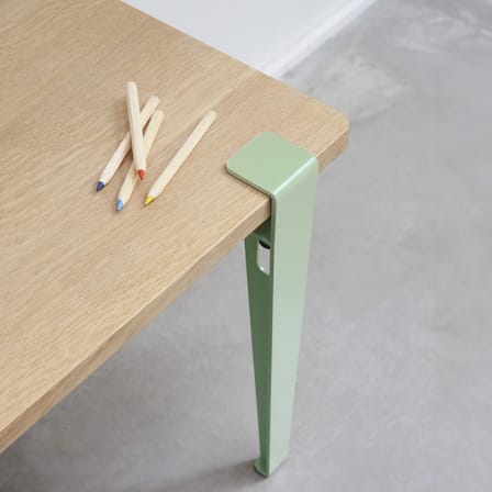 Scrivania bimbi  legno verde / 70 x 50 cm - Rovere - TIPTOE