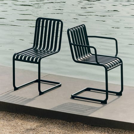 Stuhl Palissade Cantilever metall schwarz - Hay