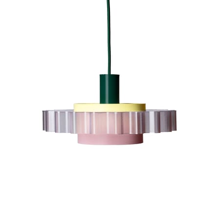 Suspension Gigi n°3 / Ø 28 x H 14,5 cm - Plastique recyclé / Fabriqué en France - Warren & Laetitia