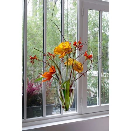 Vase Paresseux verre transparent à suspendre - Tsé-Tsé
