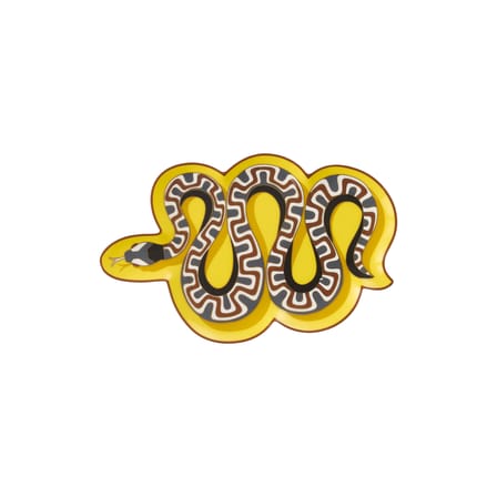 Plateau Snake céramique / 15 × 23,5 cm - Jonathan Adler