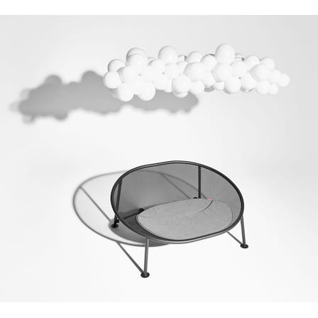 Accessoire  tissu gris /Coussin pour canapé 2 places Netorious - Fatboy
