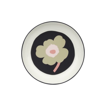 Assiette creuse Unikko céramique / Ø 20,5 cm - Marimekko