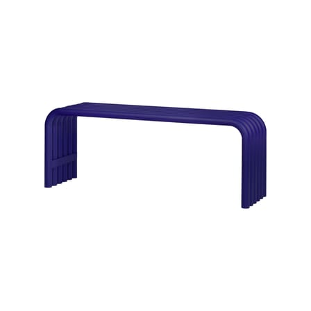 Banc Nokk métal bleu / L 114 cm - NOO.MA