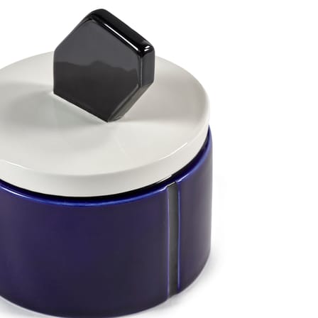Bougie parfumée Candela 01 Medium céramique bleu / Ø 12,5 x H 13 cm - Serax