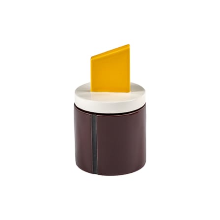 Bougie parfumée Candela 03 Small céramique rouge / Ø 8,5 x H 14 cm - Serax