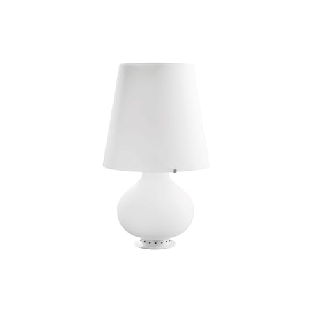 Lampe de table Fontana Small verre blanc / H 34 cm - Max Ingrand, 1954 - Fontana Arte