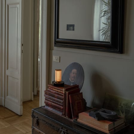 Lampe sans fil rechargeable Frechin à table LED - DCW éditions