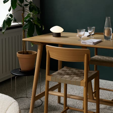 Lampe sans fil rechargeable Mist AP21 marbre gris - &tradition