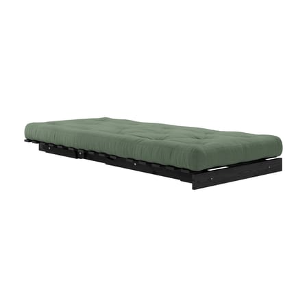 Fauteuil convertible Roots / Dormeuse & lit d'appoint - 3 positions / Structure noire - KARUP DESIGN