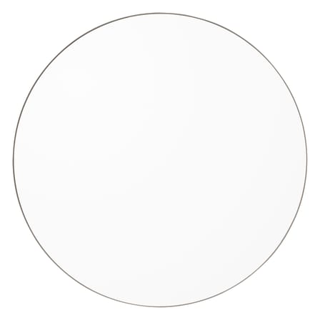 Miroir mural Circum Large miroir bois naturel / Ø 110 cm - AYTM